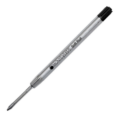 Monteverde Soft Ballpoint Refill (to fit Parker), Extra Fine Point, Black