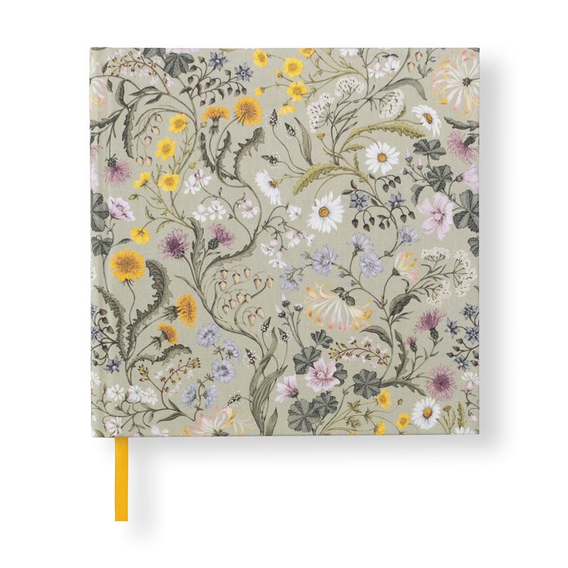 Anteckningsbok - Blank Book 185*185 Lost garden