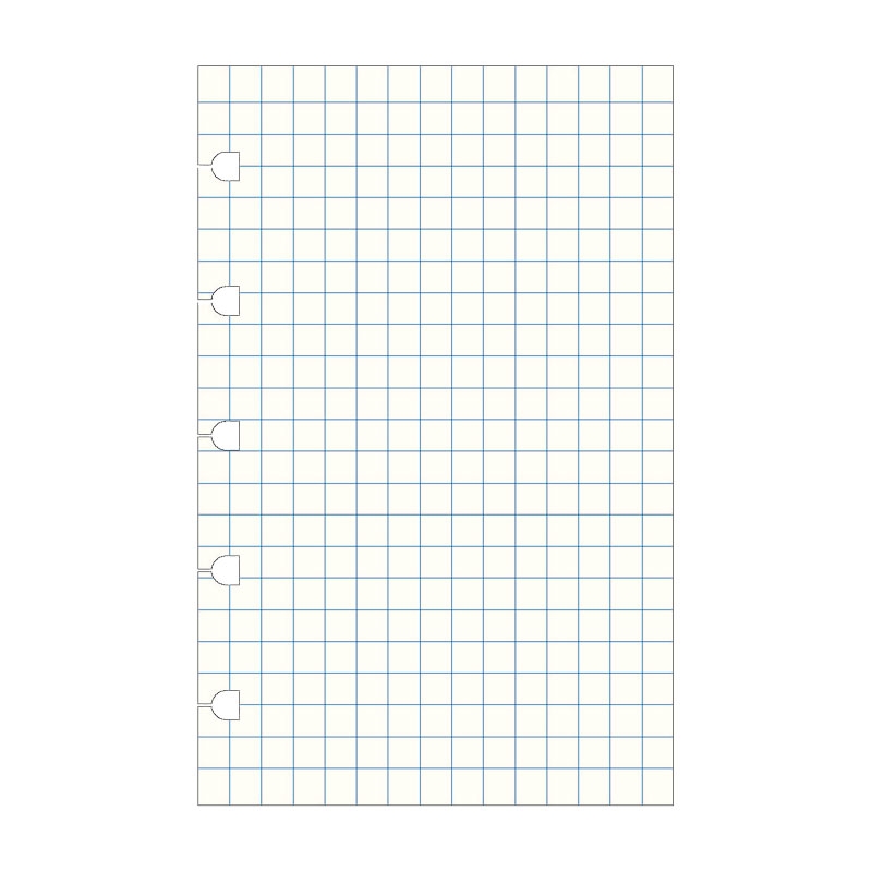 Pocket Notebook Refill, Rutat