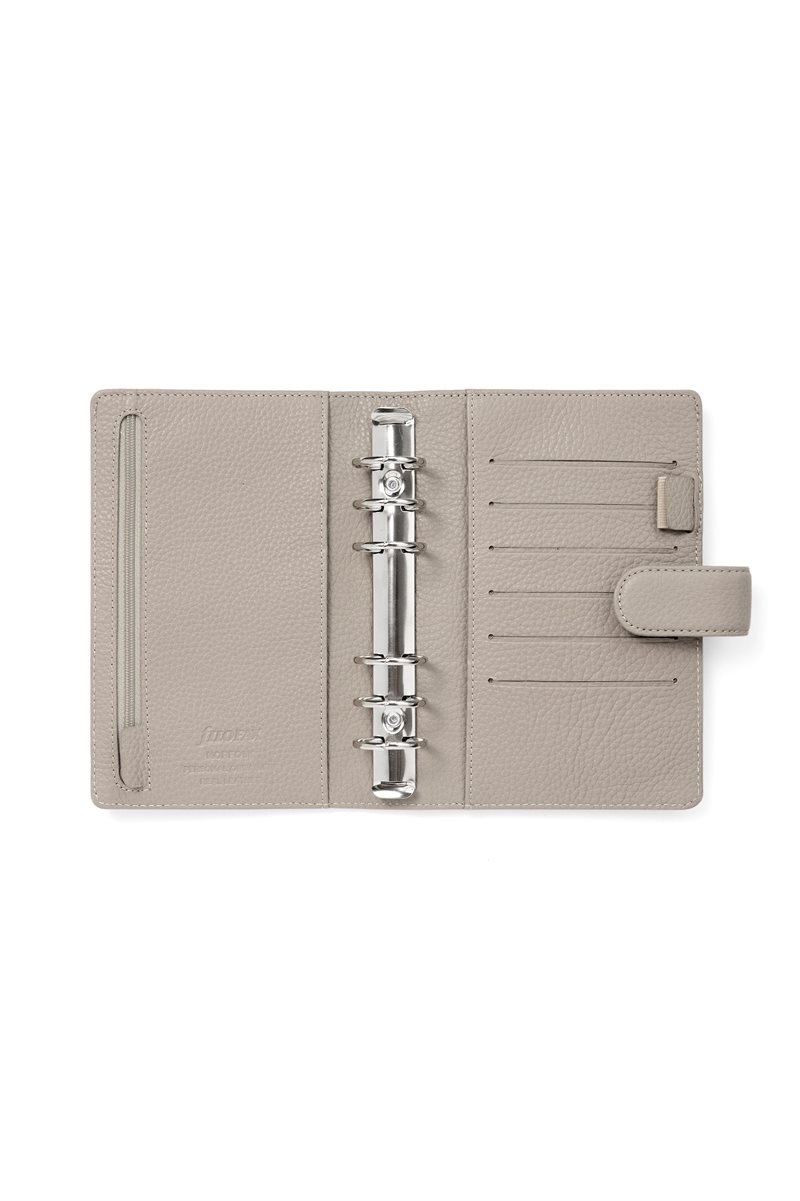 Filofax Norfolk Systemkalender Personal Taupe 