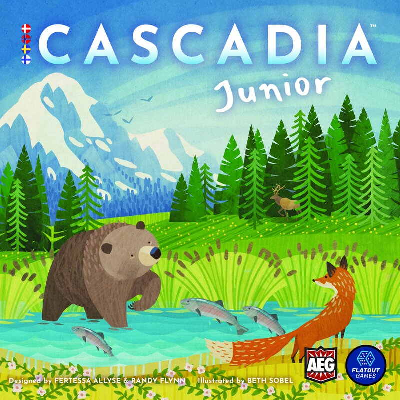 Sällskapsspel Cascadia Junior Nordic