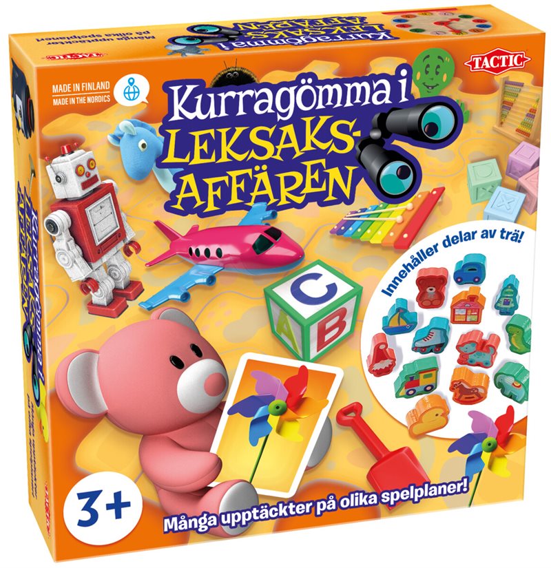 Spel Kurragömma i leksaksaffären