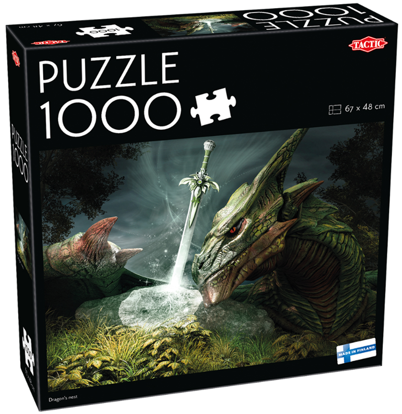 Pussel 1000 bitar Dragon