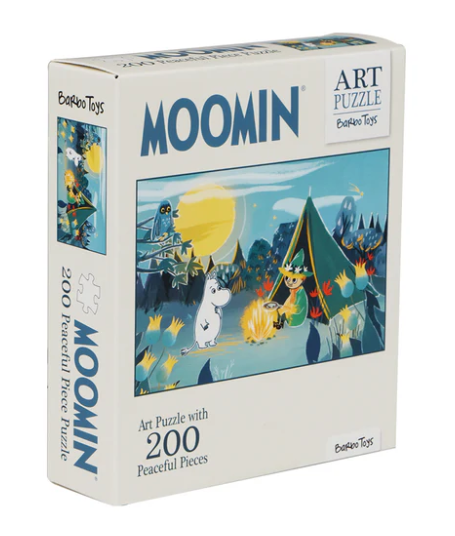 Pussel 200 bitar Moomin Art Puzzle blå