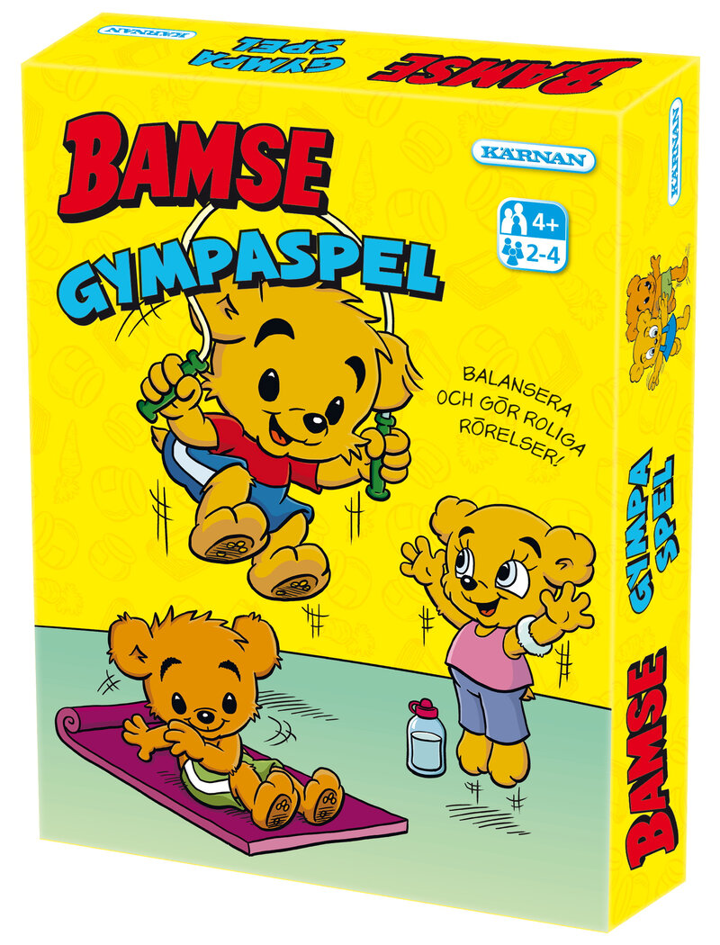 Spel - Bamse Gympaspel