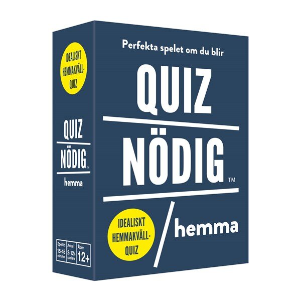 Spel Quiznödig Hemma