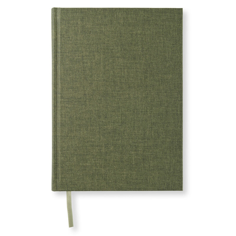 Notebook A5 Plain Khaki Green