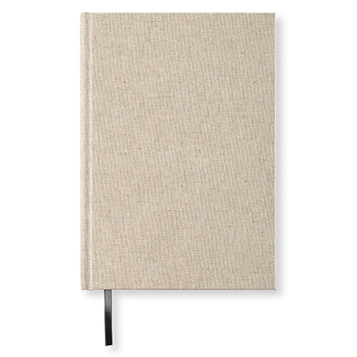 Notebook A5 Ruled rough linen