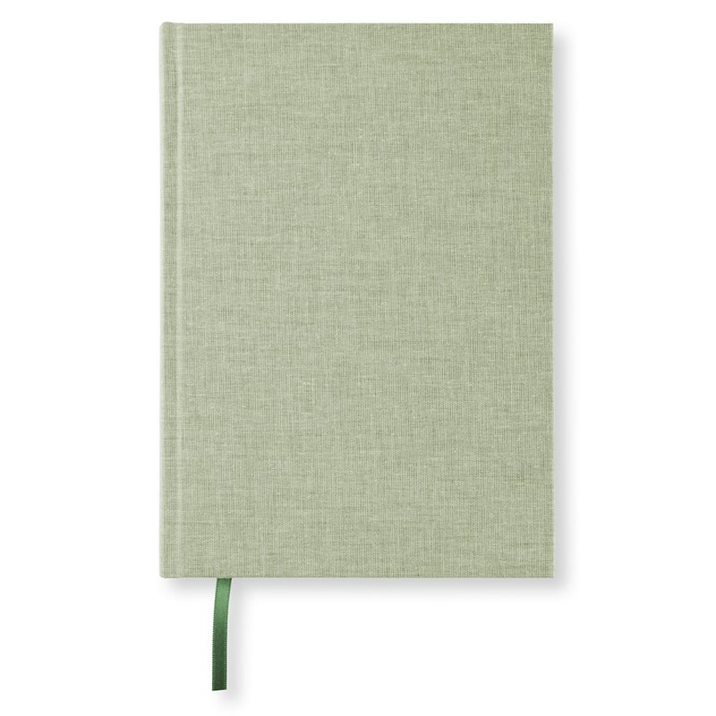 Notebook A5 Ruled Green leaf