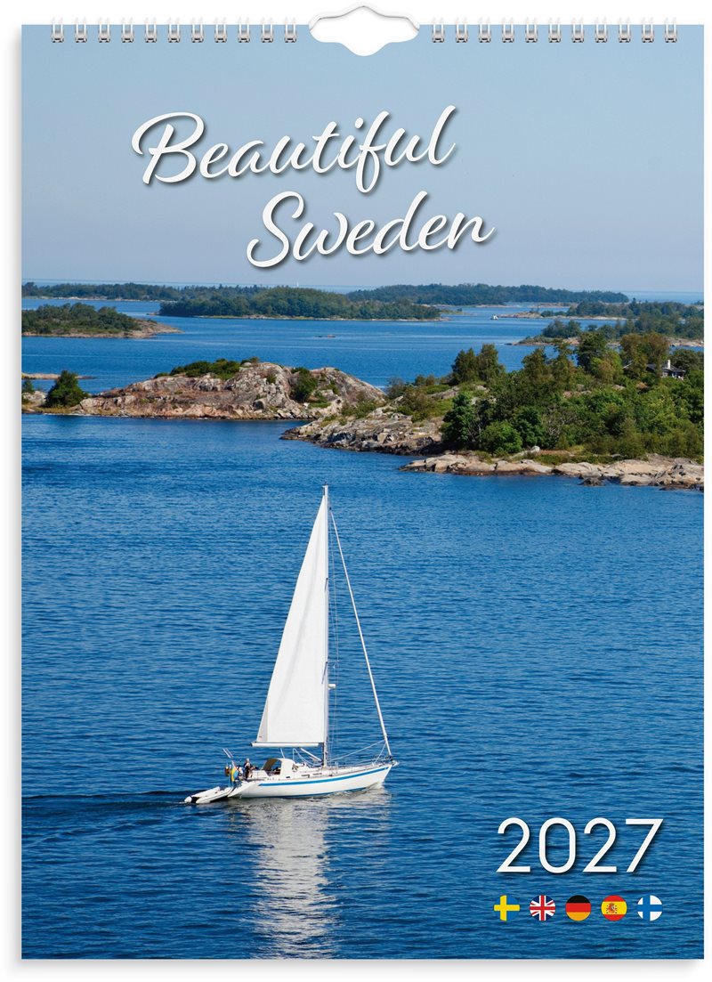 Väggkalender 2027 Beautiful Sweden