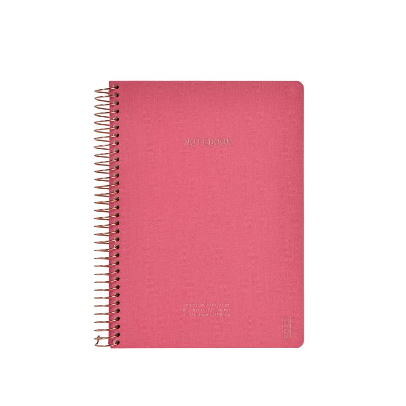 KOZO Anteckningsbok A5 Premium Guava Pink
