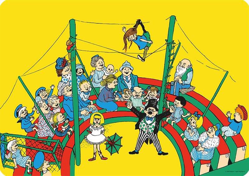 Pippi cirkus underlägg