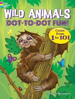 Wild Animals Dot-to-Dot Fun