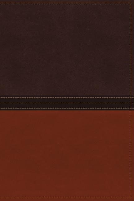 Nasb, the macarthur study bible, imitation leather, brown/orange