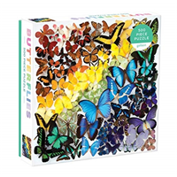 Rainbow Butterflies 500 piece puzzle