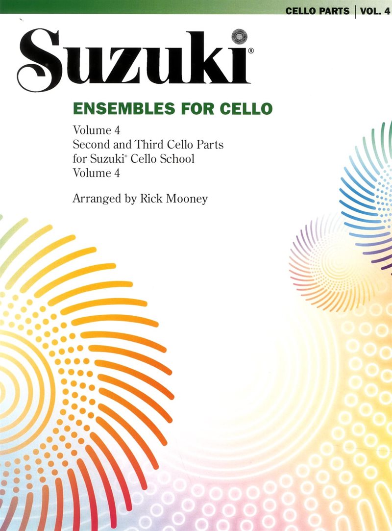 Suzuki Ensembles for cello. Vol 4