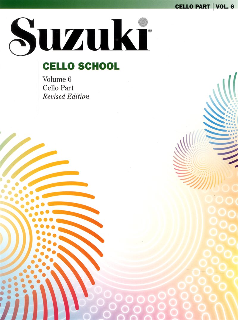 Suzuki cello school volume  6 rev.