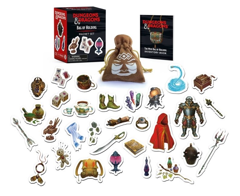 Dungeons & Dragons: Bag Of Holding Magnet Set