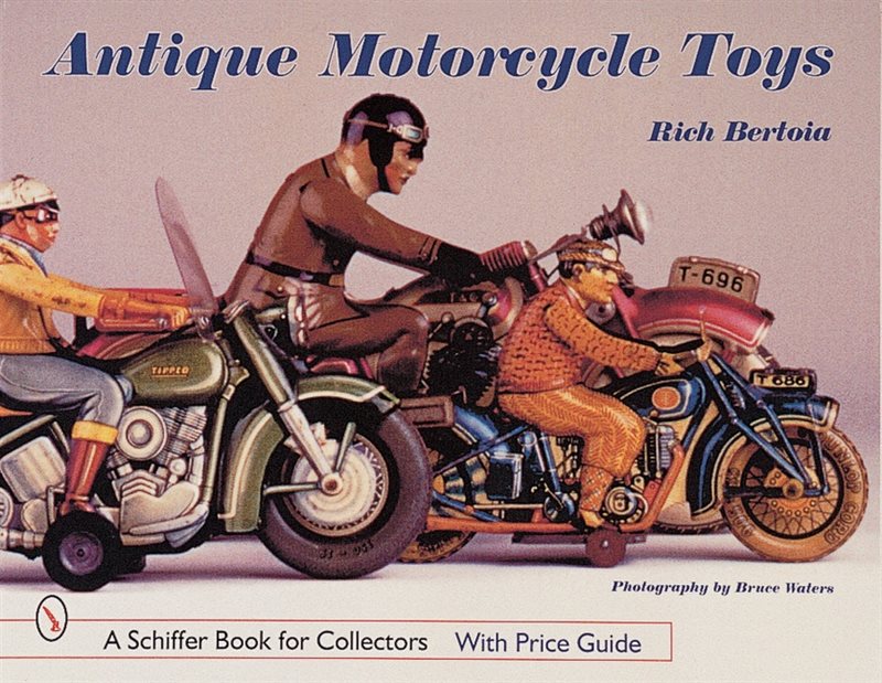 Antique motorcycle toys