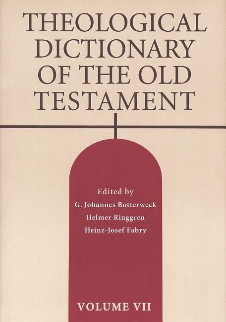 Theological dictionary of the old testament