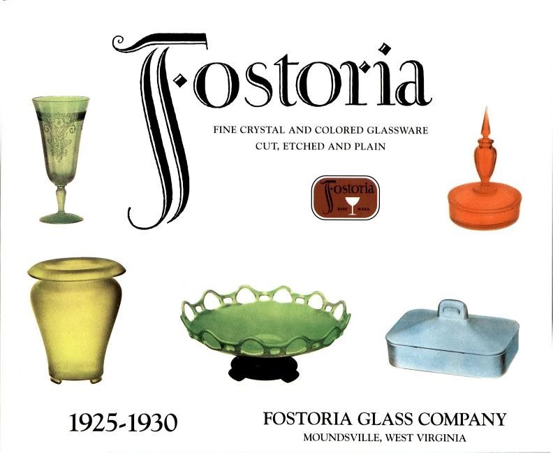 Fostoria Fine Crystal And Colored Glassware