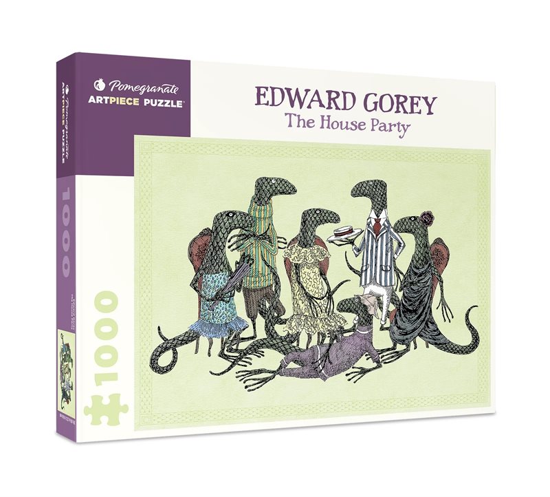 Edward Gorey: House Party 1000 Piece Puzzle