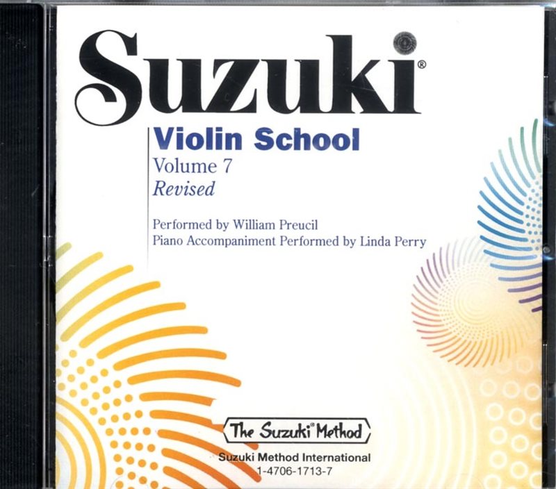 Suzuki violin school 7 CD rev