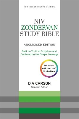 Niv zondervan study bible (anglicised) - leather