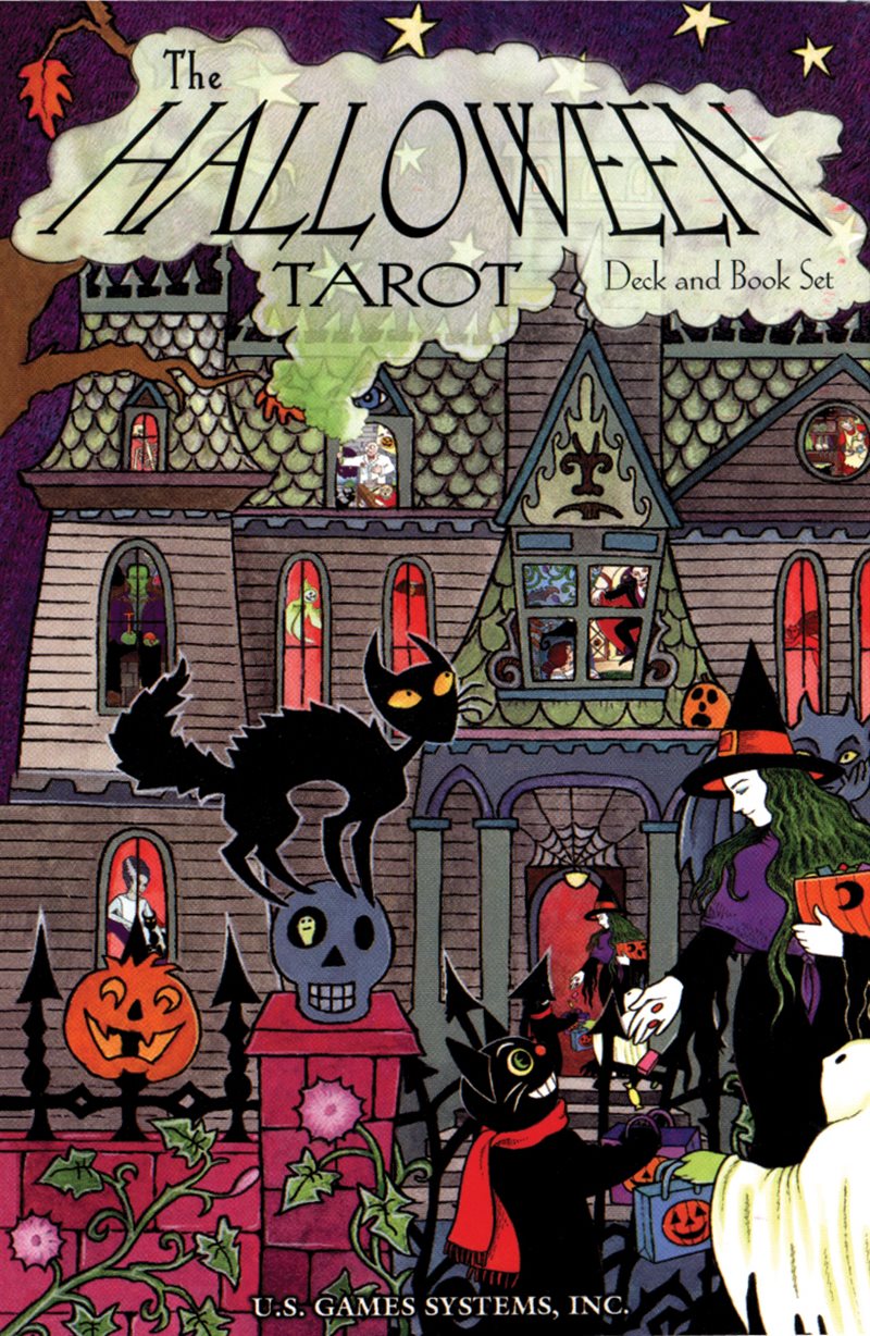 The Halloween Tarot Deck & Book Set: 78-Card Deck [With Book]