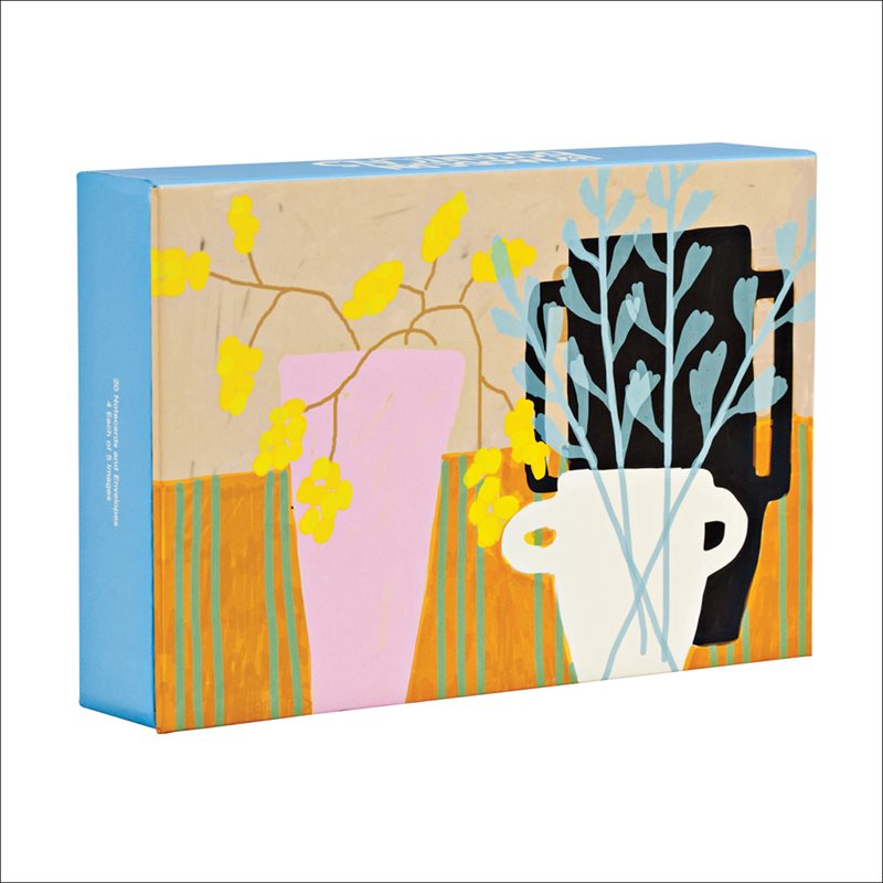 Modern Botanicals Fliptop Notecard Box