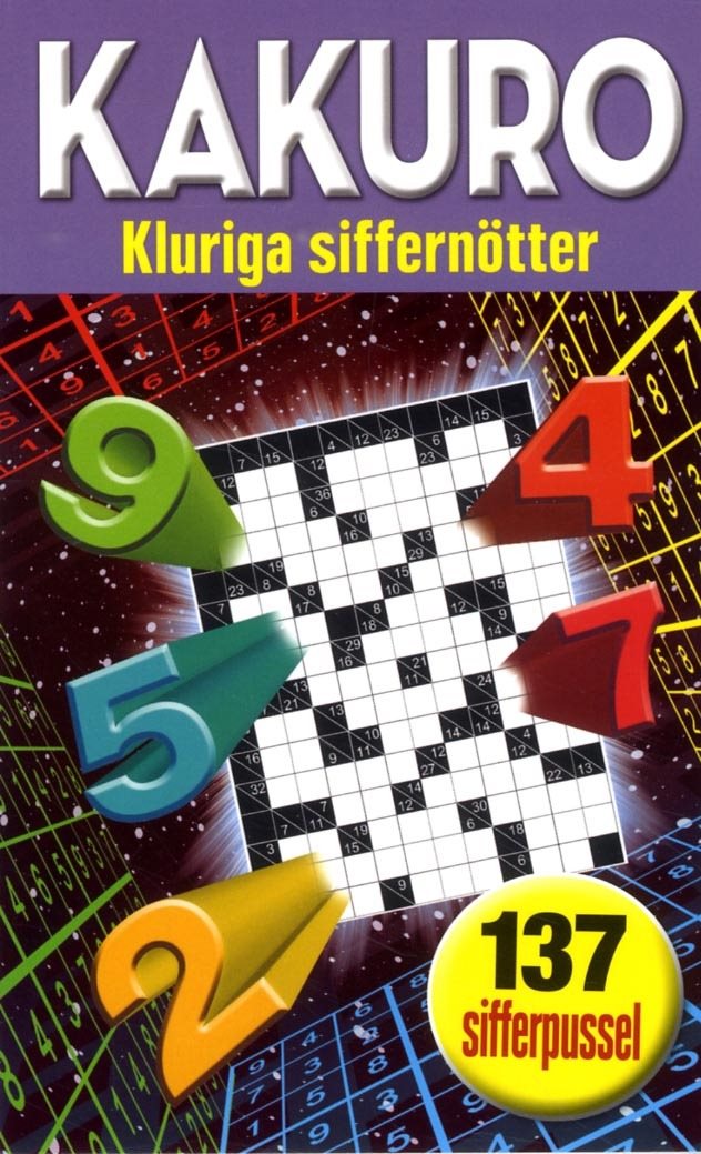 Kakuro : kluriga siffernötter