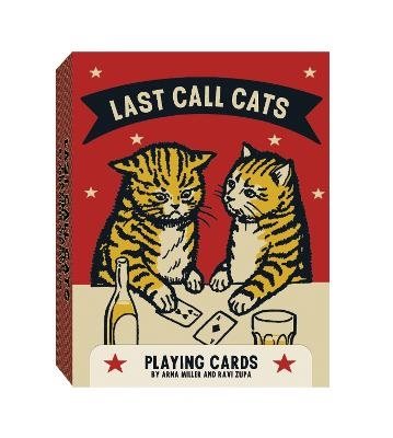 Last Call Cats Playing Cards