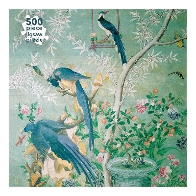 Adult Jigsaw Puzzle John James Audubon: Magpie Jays (500 pieces)