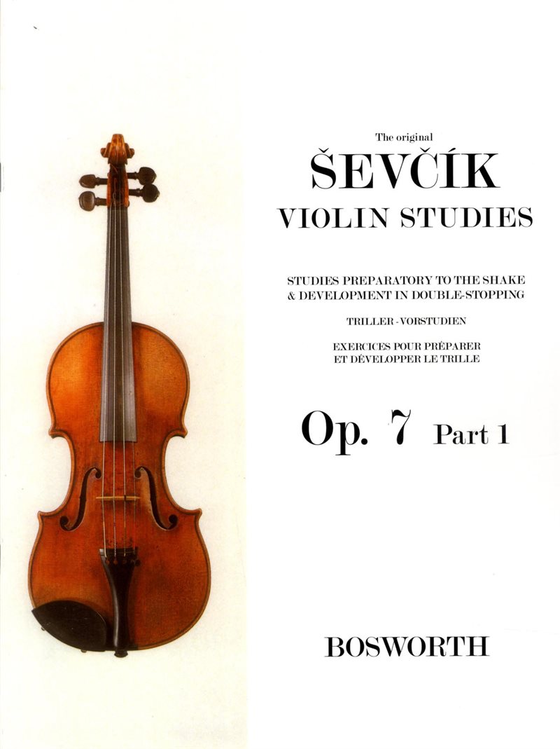 Original sevcik violin studies op.7 part 1