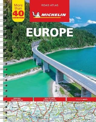 Europe - Tourist and Motoring Atlas (A4-Spiral)