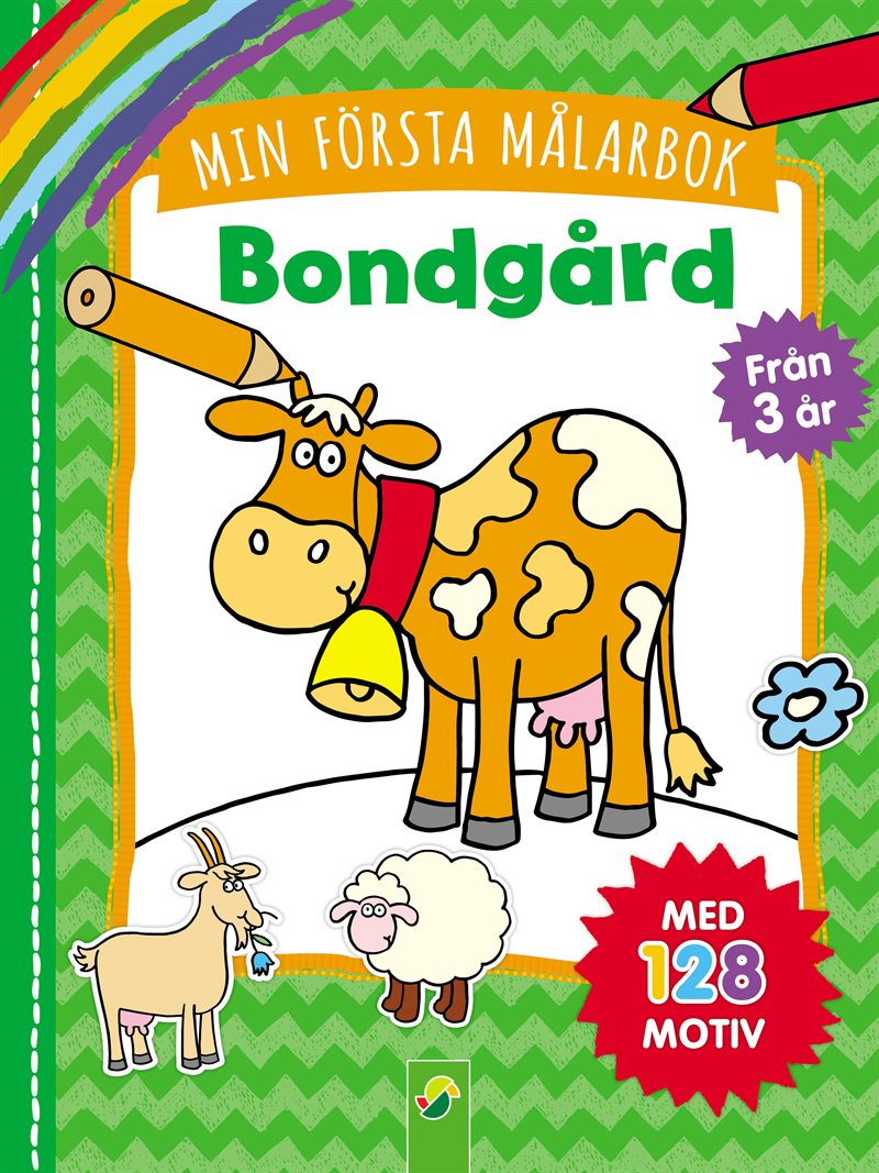 Min första målarbok : Bondgård