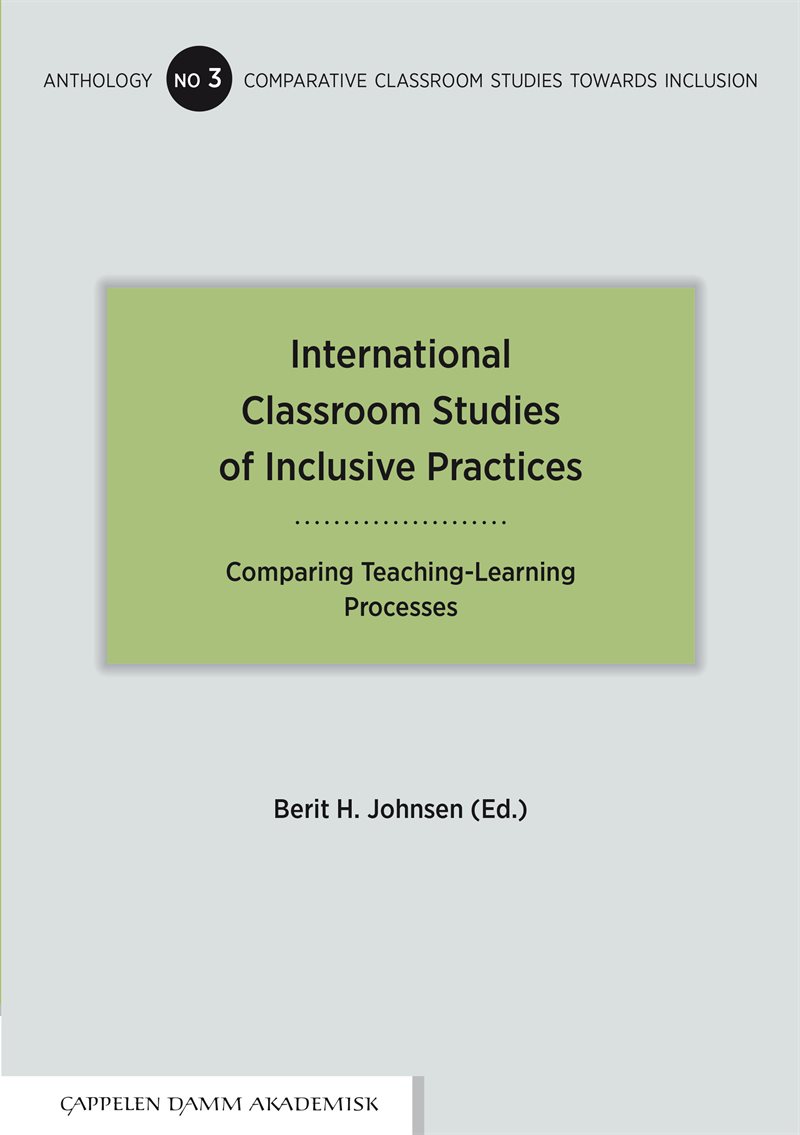 International classroom studies of inclusive practices : comparing teaching-learning processes