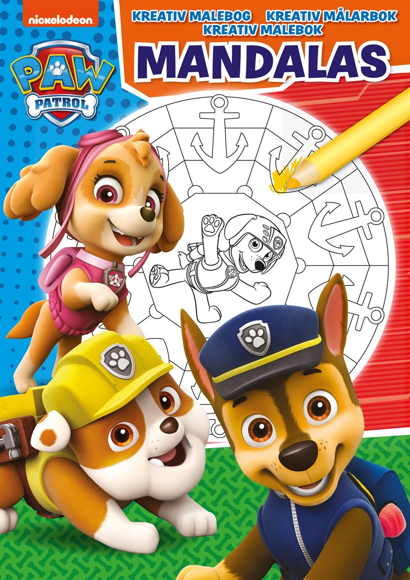 Nickelodeon Mandalas Paw Patrol