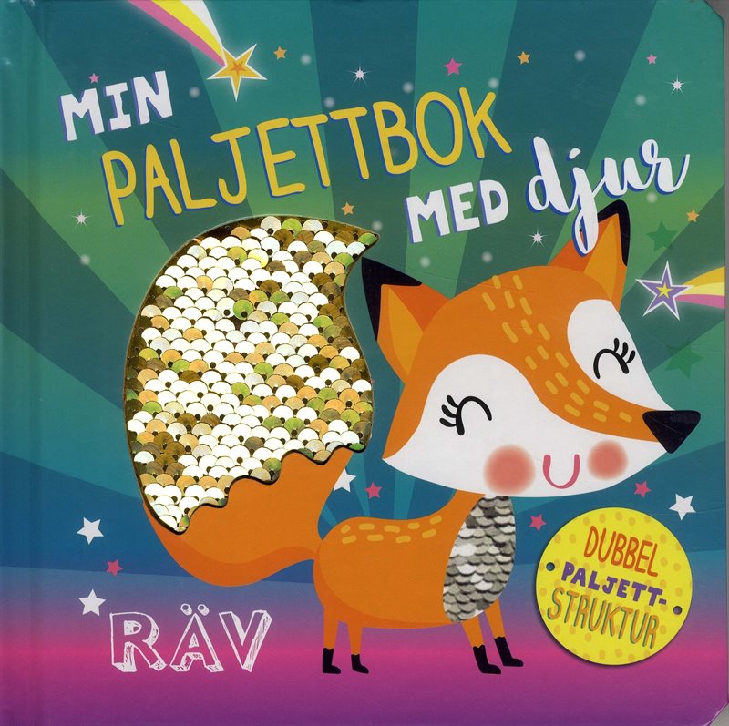 Min Paljettbok med Djur