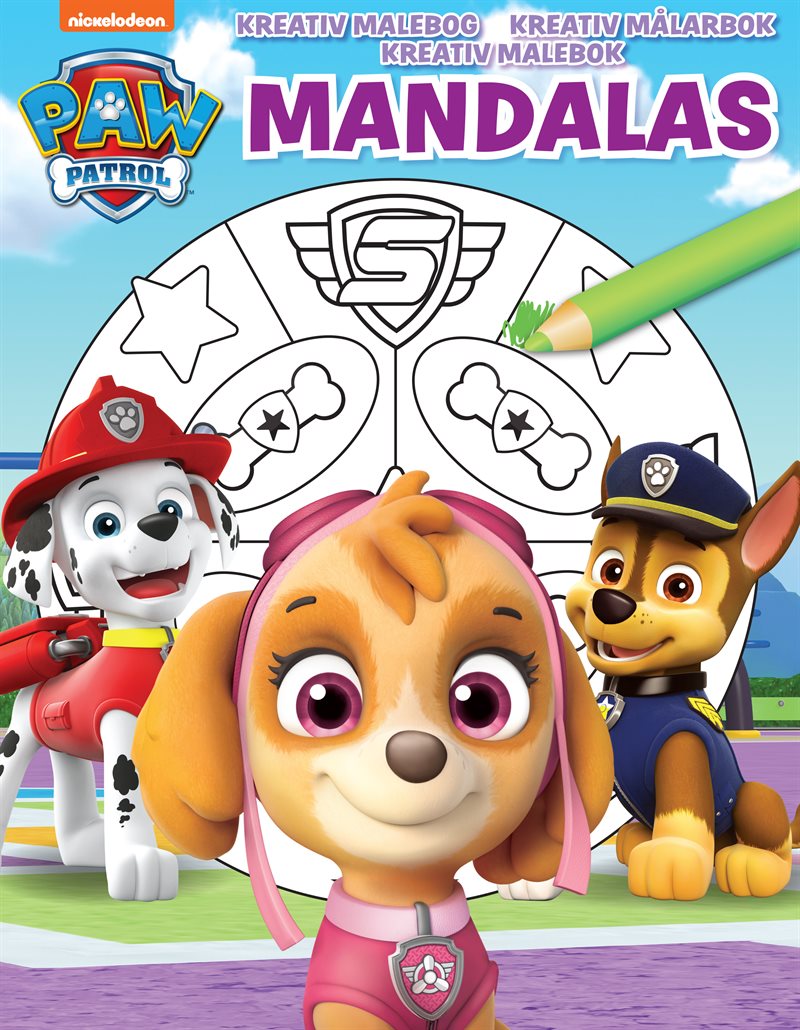 Nickelodeon Mandalas Paw Patrol