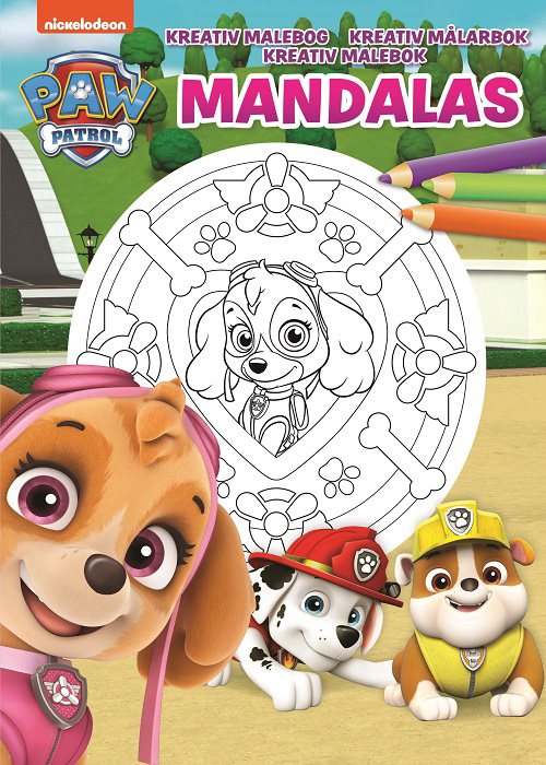 Paw Patrol. Skye Mandalas