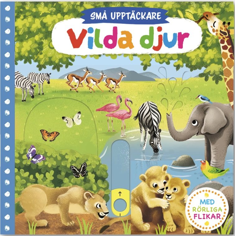 Vilda djur - med rörliga flikar