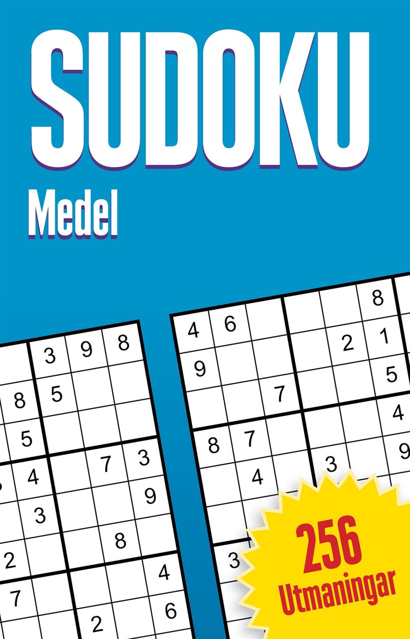 Sudoku : medel, 256 utmaningar