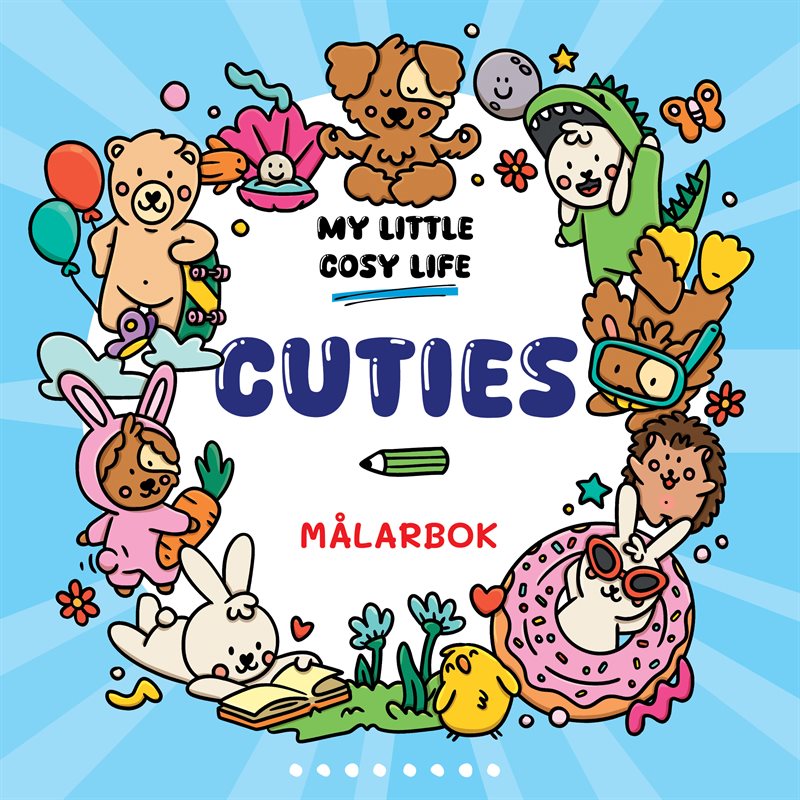 Cuties : En Cozy Coloring målarbok från My Little Cosy Life