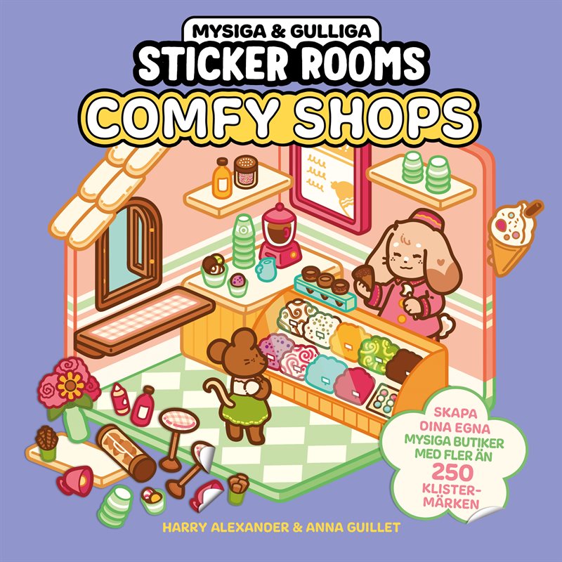 Comfy Shops : med cozy klistermärken