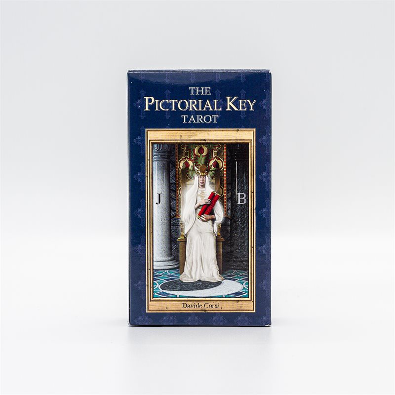 Pictorial key tarot - card deck and tarot bag set