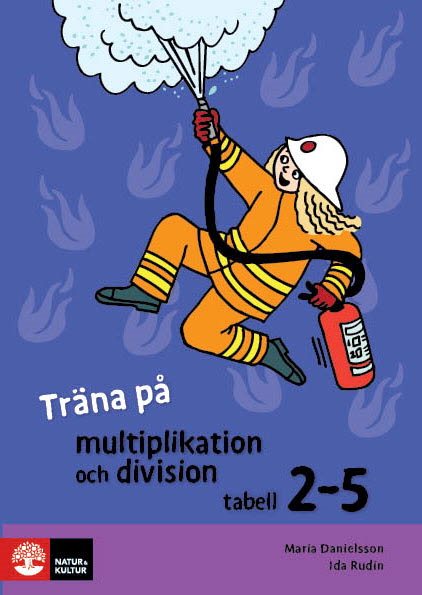 Träna på matte Tabeller 2-5 (5-pack)