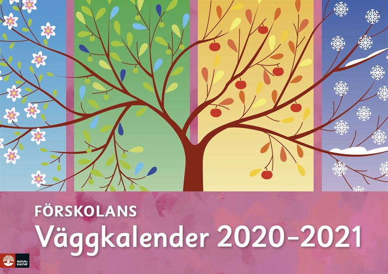 Förskolans väggkalender 2020-2021