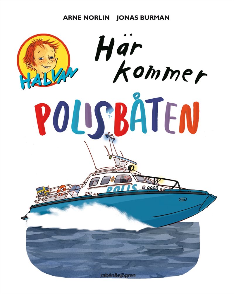 Här kommer polisbåten