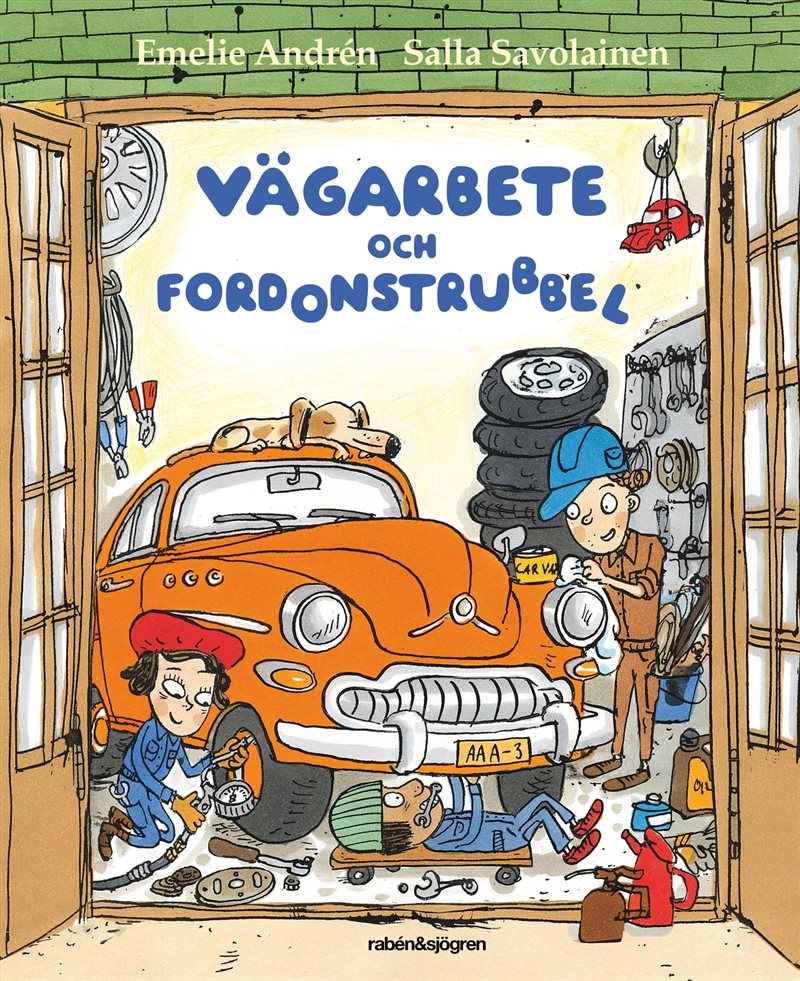 Vägarbete och fordonstrubbel